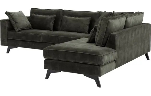 Goossens hoekbank chambre groen stof - 8235663-goossens-chambre-bank-stof-groen-04