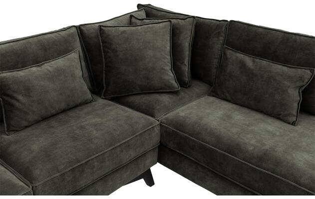 Goossens hoekbank chambre groen stof - 8235663-goossens-chambre-bank-stof-groen-06