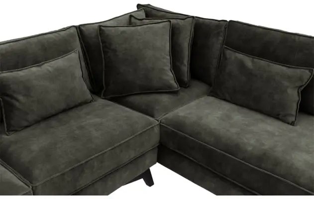Goossens hoekbank chambre groen stof - 8235663-goossens-chambre-bank-stof-groen-06