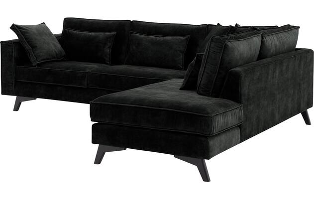 Goossens hoekbank chambre zwart stof - 8235664-goossens-chambre-bank-stof-zwart-04