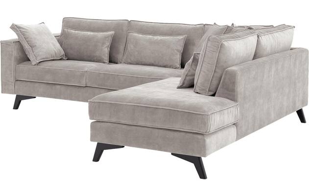 Goossens hoekbank chambre grijs stof - 8235666-goossens-chambre-bank-stof-grijs-04