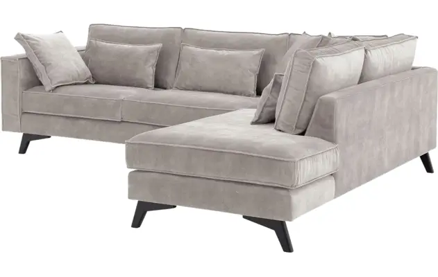Goossens hoekbank chambre grijs stof - 8235666-goossens-chambre-bank-stof-grijs-04