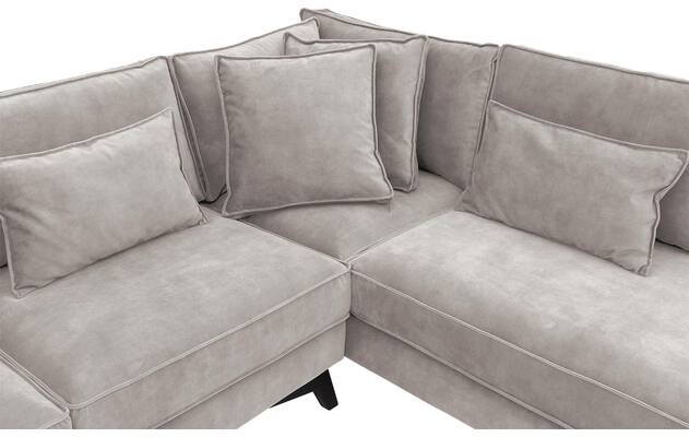 Goossens hoekbank chambre grijs stof - 8235666-goossens-chambre-bank-stof-grijs-06