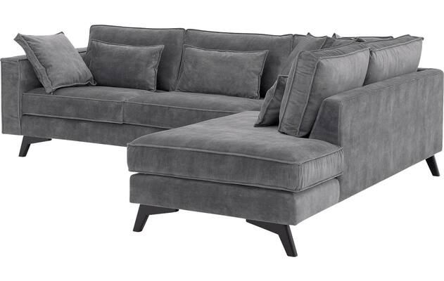 Goossens hoekbank chambre grijs stof - 8235667-goossens-chambre-bank-stof-grijs-04