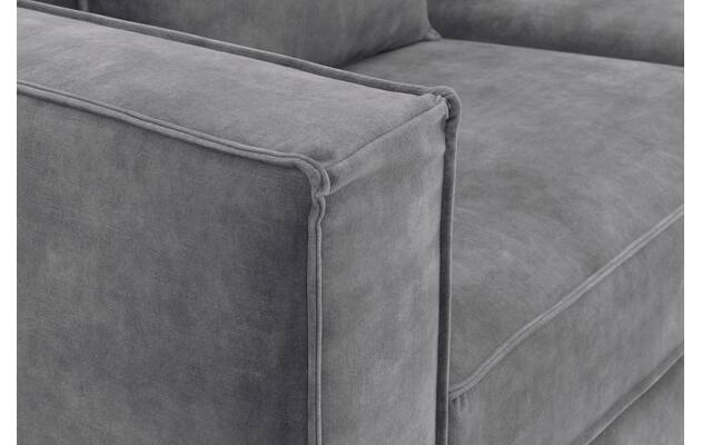 Goossens hoekbank chambre grijs stof - 8235667-goossens-chambre-bank-stof-grijs-07