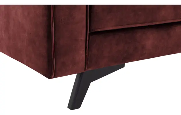 Goossens hoekbank chambre rood stof - 8235672-goossens-chambre-bank-stof-rood-08