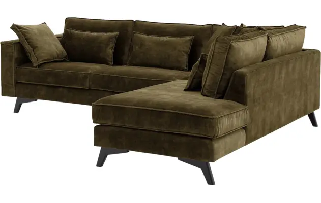Goossens hoekbank chambre groen stof - 8235674-goossens-chambre-bank-stof-groen-04
