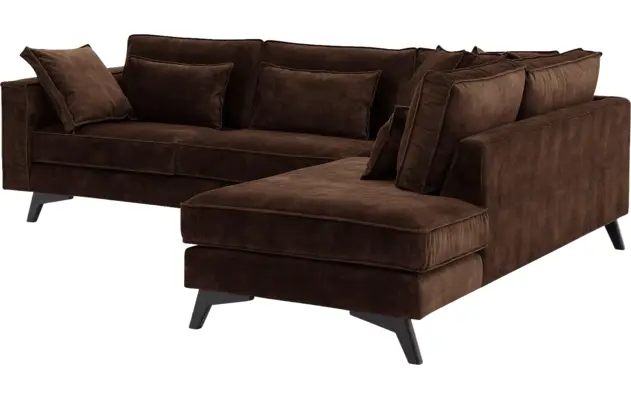 Goossens hoekbank chambre bruin stof - 8235676-goossens-chambre-bank-stof-bruin-04