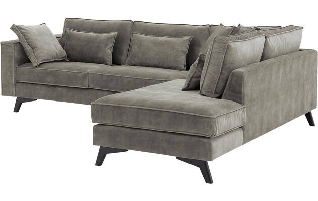Goossens hoekbank chambre grijs stof - 8235677-goossens-chambre-bank-stof-grijs-04