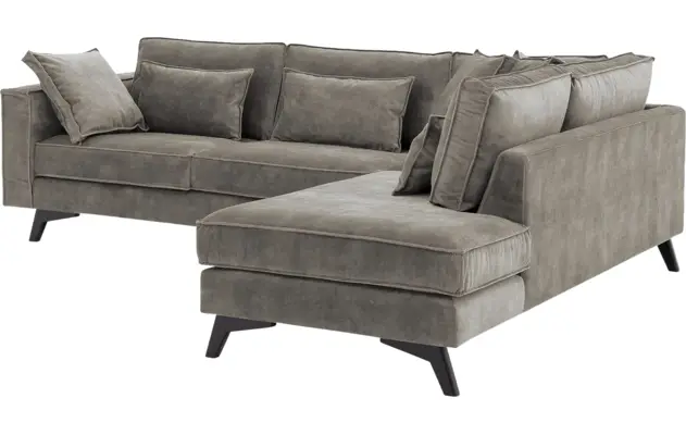 Goossens hoekbank chambre grijs stof - 8235677-goossens-chambre-bank-stof-grijs-04