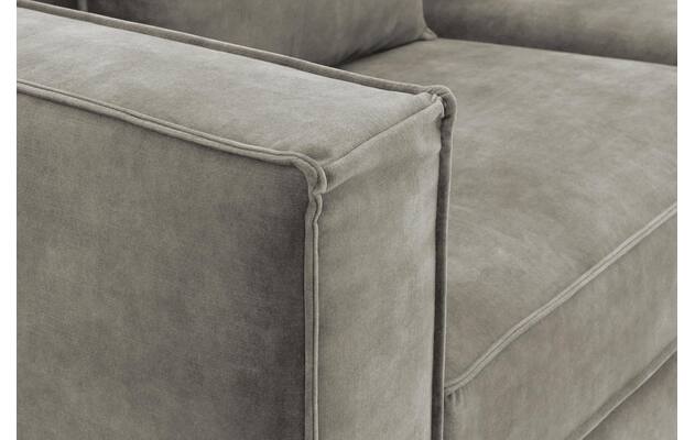 Goossens hoekbank chambre grijs stof - 8235677-goossens-chambre-bank-stof-grijs-07