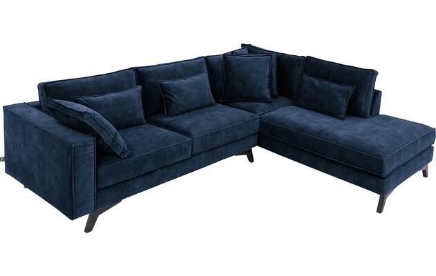 Goossens hoekbank chambre blauw stof - 8235678-goossens-chambre-bank-stof-blauw-05