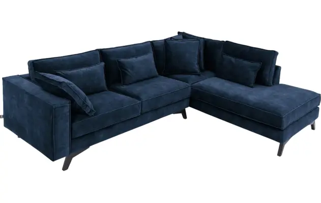 Goossens hoekbank chambre blauw stof - 8235678-goossens-chambre-bank-stof-blauw-05