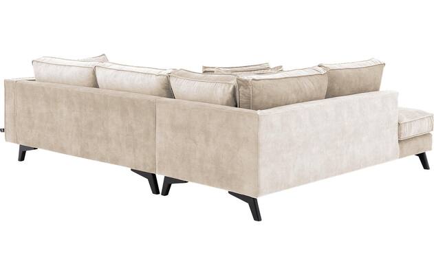 Goossens hoekbank chambre beige stof - 8235681-goossens-chambre-bank-stof-bruin-03