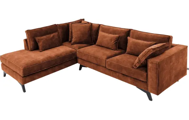Goossens hoekbank chambre bruin stof - 8235685-goossens-chambre-bank-stof-bruin-05