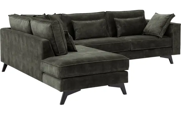 Goossens hoekbank chambre groen stof - 8235688-goossens-chambre-bank-stof-groen-04