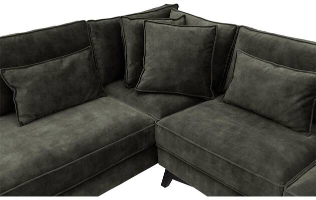 Goossens hoekbank chambre groen stof - 8235688-goossens-chambre-bank-stof-groen-06