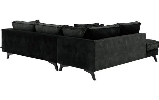 Goossens hoekbank chambre zwart stof - 8235689-goossens-chambre-bank-stof-zwart-03