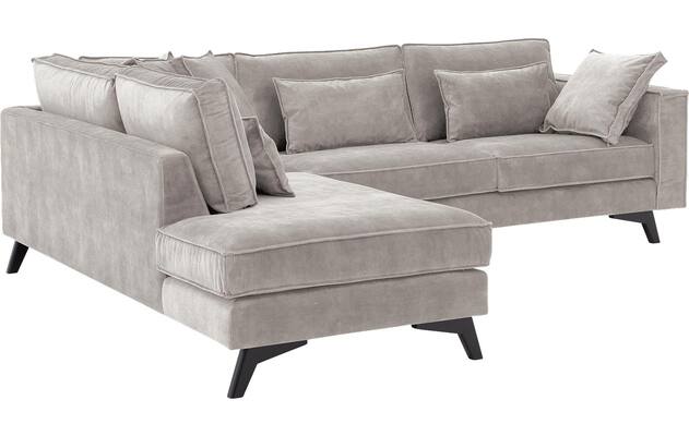 Goossens hoekbank chambre grijs stof - 8235691-goossens-chambre-bank-stof-grijs-04