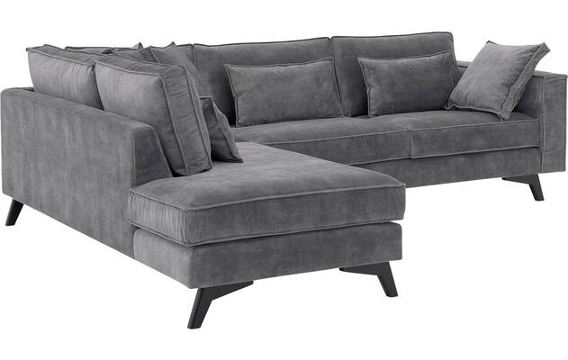 Goossens hoekbank chambre grijs stof - 8235692-goossens-chambre-bank-stof-grijs-04