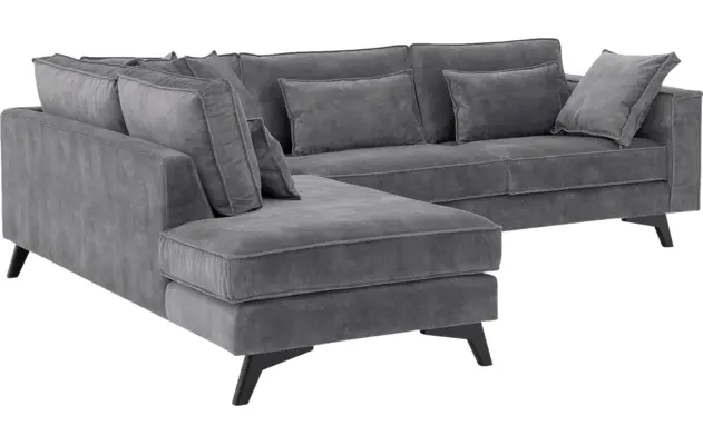 Goossens hoekbank chambre grijs stof - 8235692-goossens-chambre-bank-stof-grijs-04
