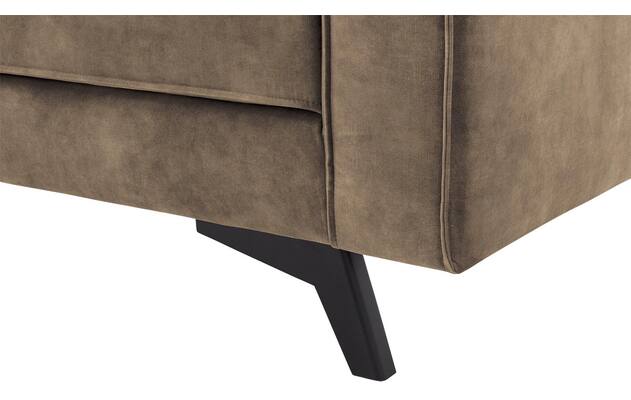 Goossens hoekbank chambre bruin stof - 8235694-goossens-chambre-bank-stof-bruin-08
