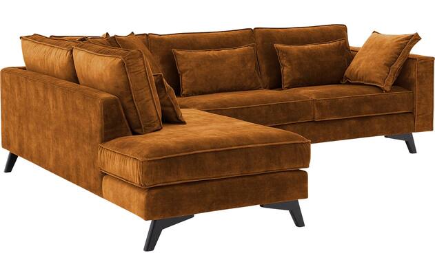 Goossens hoekbank chambre bruin stof - 8235695-goossens-chambre-bank-stof-bruin-04