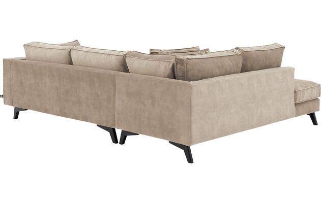 Goossens hoekbank chambre beige stof - 8235696-goossens-chambre-bank-stof-bruin-03