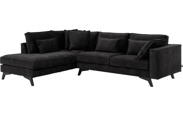 Goossens hoekbank chambre grijs stof - 8235700-goossens-chambre-bank-stof-grijs-02