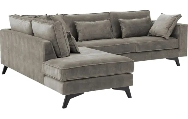 Goossens hoekbank chambre grijs stof - 8235702-goossens-chambre-bank-stof-grijs-04