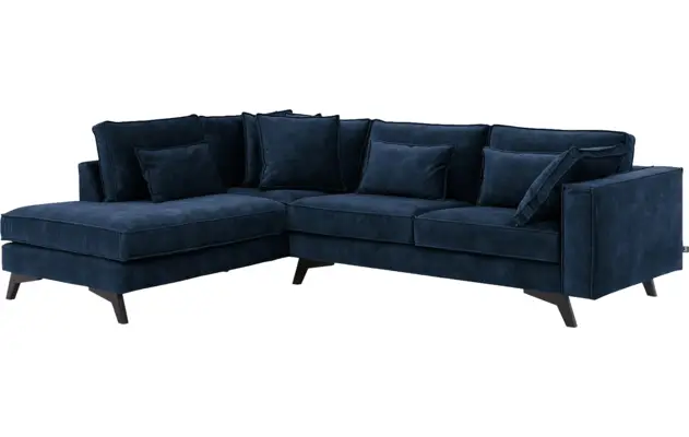 Goossens hoekbank chambre blauw stof - 8235703-goossens-chambre-bank-stof-blauw-02