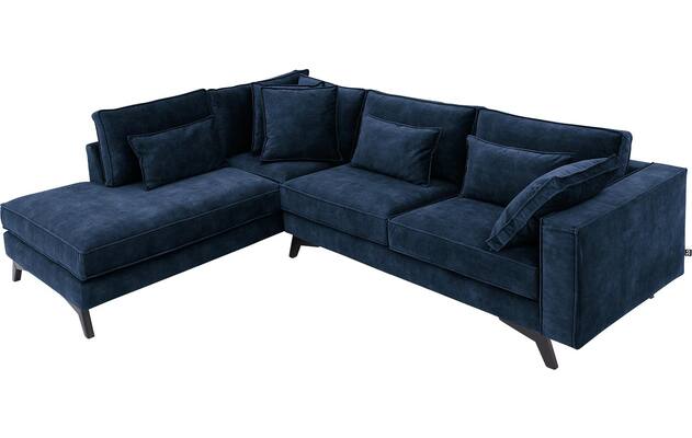 Goossens hoekbank chambre blauw stof - 8235703-goossens-chambre-bank-stof-blauw-05