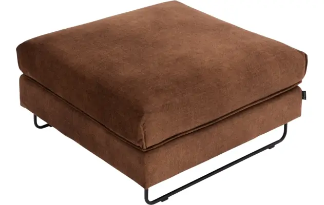 Goossens hocker jorney bruin stof - 8235732-goossens-jorney-bank-stof-bruin-18