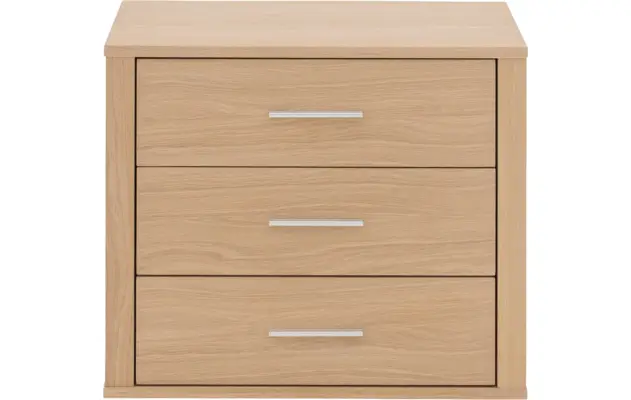 Goossens inzetladenblok wood nature wit eiken - 8235759-goossens-wood-nature-kast-accessoires-eiken-03