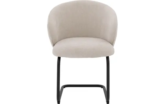 Goossens eetkamerstoel noomi beige stof - 8235773-goossens-noomi-stoel-onderdelen-metaal-04