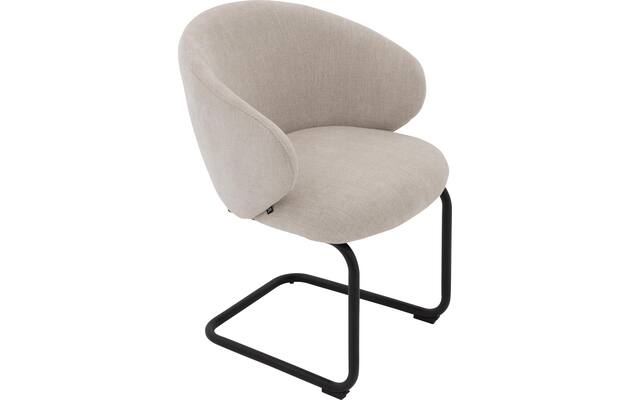 Goossens eetkamerstoel noomi beige stof - 8235773-goossens-noomi-stoel-onderdelen-metaal-05