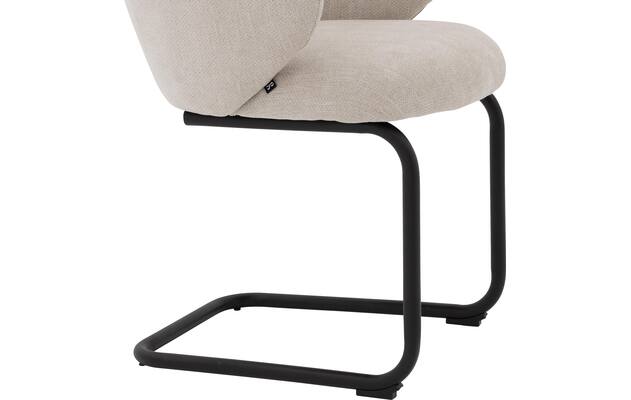 Goossens eetkamerstoel noomi beige stof - 8235773-goossens-noomi-stoel-onderdelen-metaal-06