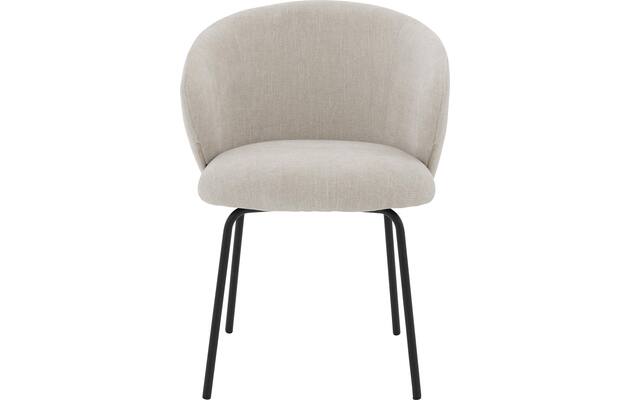Goossens eetkamerstoel noomi beige stof - 8235779-goossens-noomi-stoel-onderdelen-metaal-04