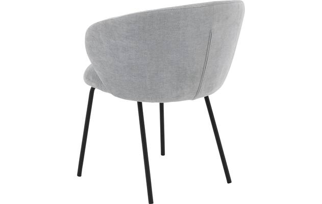 Goossens eetkamerstoel noomi blauw stof - 8235780-goossens-noomi-stoel-onderdelen-metaal-02