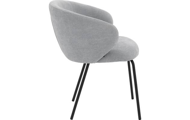 Goossens eetkamerstoel noomi blauw stof - 8235780-goossens-noomi-stoel-onderdelen-metaal-03