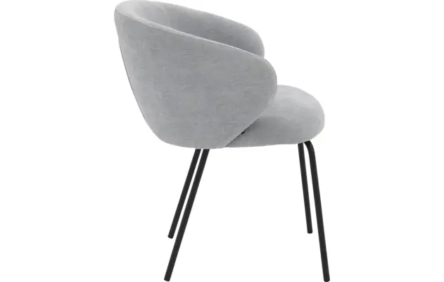 Goossens eetkamerstoel noomi blauw stof - 8235780-goossens-noomi-stoel-onderdelen-metaal-03
