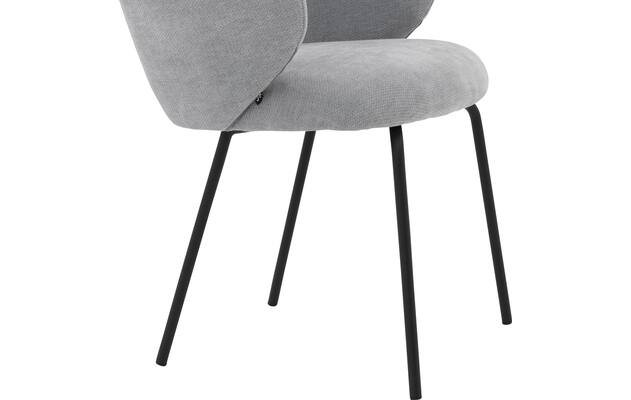 Goossens eetkamerstoel noomi blauw stof - 8235780-goossens-noomi-stoel-onderdelen-metaal-06