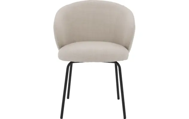 Goossens eetkamerstoel noomi beige stof - 8235784-goossens-noomi-stoel-onderdelen-metaal-04