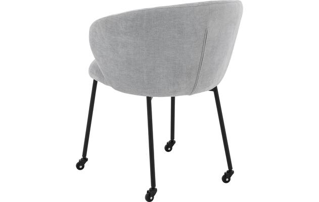 Goossens eetkamerstoel noomi blauw stof - 8235786-goossens-noomi-stoel-onderdelen-metaal-02