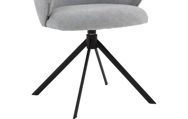 Goossens eetkamerstoel noomi blauw stof - 8235792-goossens-noomi-stoel-onderdelen-metaal-06