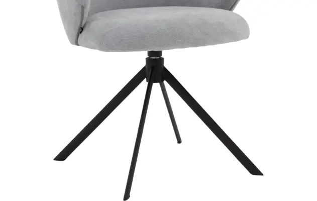 Goossens eetkamerstoel noomi blauw stof - 8235792-goossens-noomi-stoel-onderdelen-metaal-06