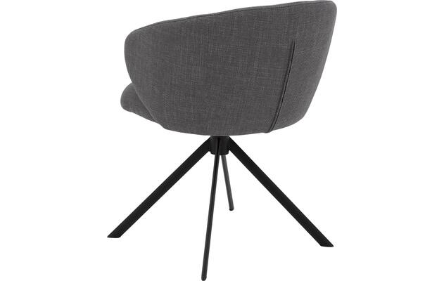 Goossens eetkamerstoel noomi grijs stof - 8235795-goossens-noomi-stoel-onderdelen-metaal-02