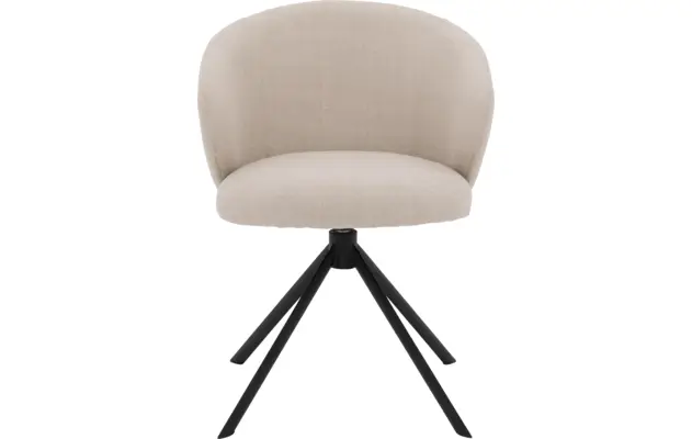 Goossens eetkamerstoel noomi beige stof - 8235796-goossens-noomi-stoel-onderdelen-metaal-04