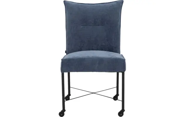 Goossens eetkamerstoel erik blauw stof - 8235803-goossens-erik-eetkamerstoel-stof-blauw-03