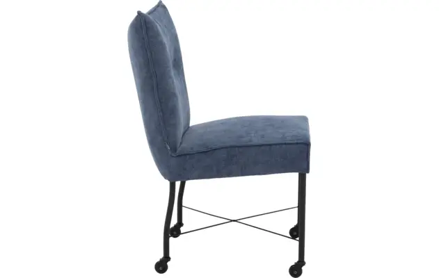 Goossens eetkamerstoel erik blauw stof - 8235803-goossens-erik-eetkamerstoel-stof-blauw-04